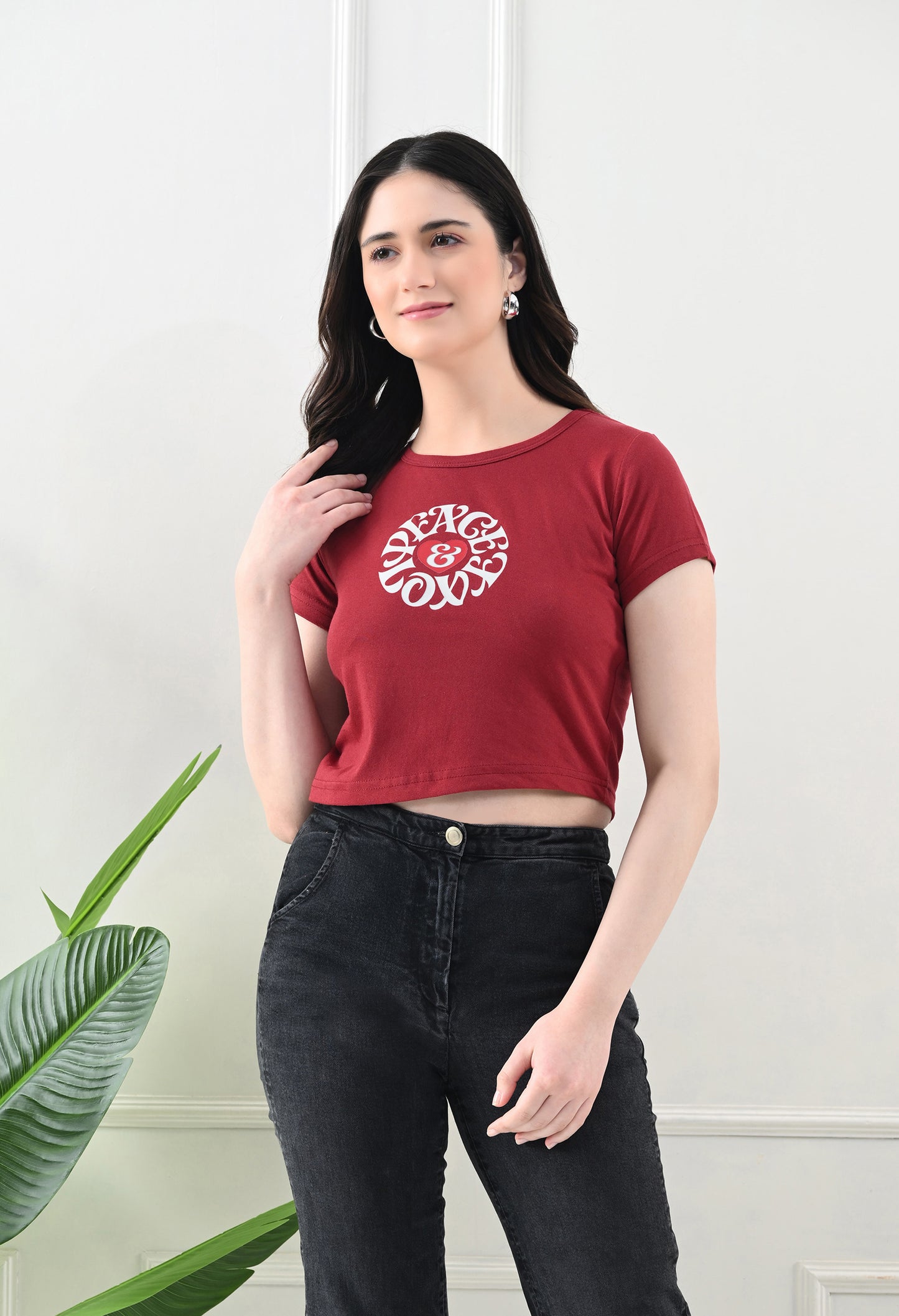 Peace & Love Crop ❤️✌️