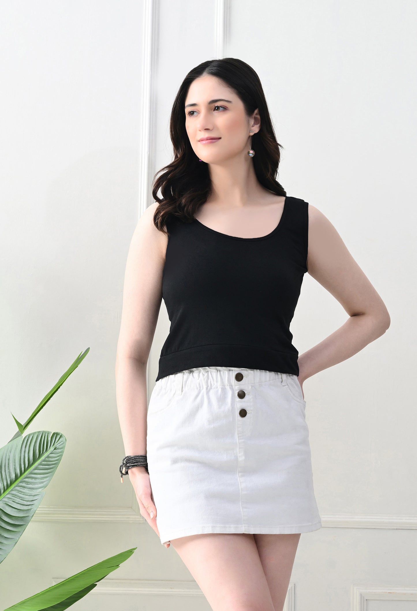 Midnight Muse Classic Tank Top – Black