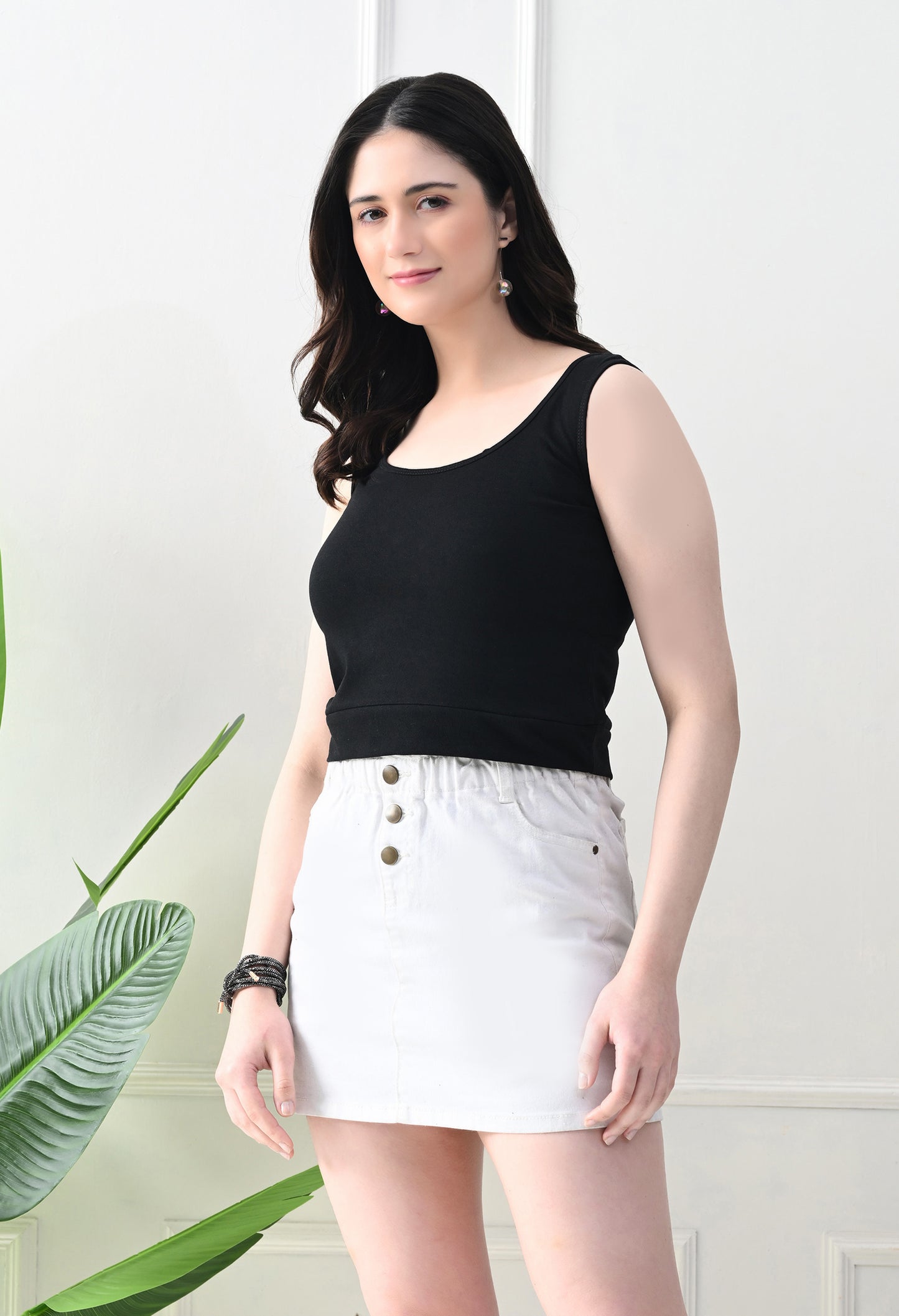 Midnight Muse Classic Tank Top – Black