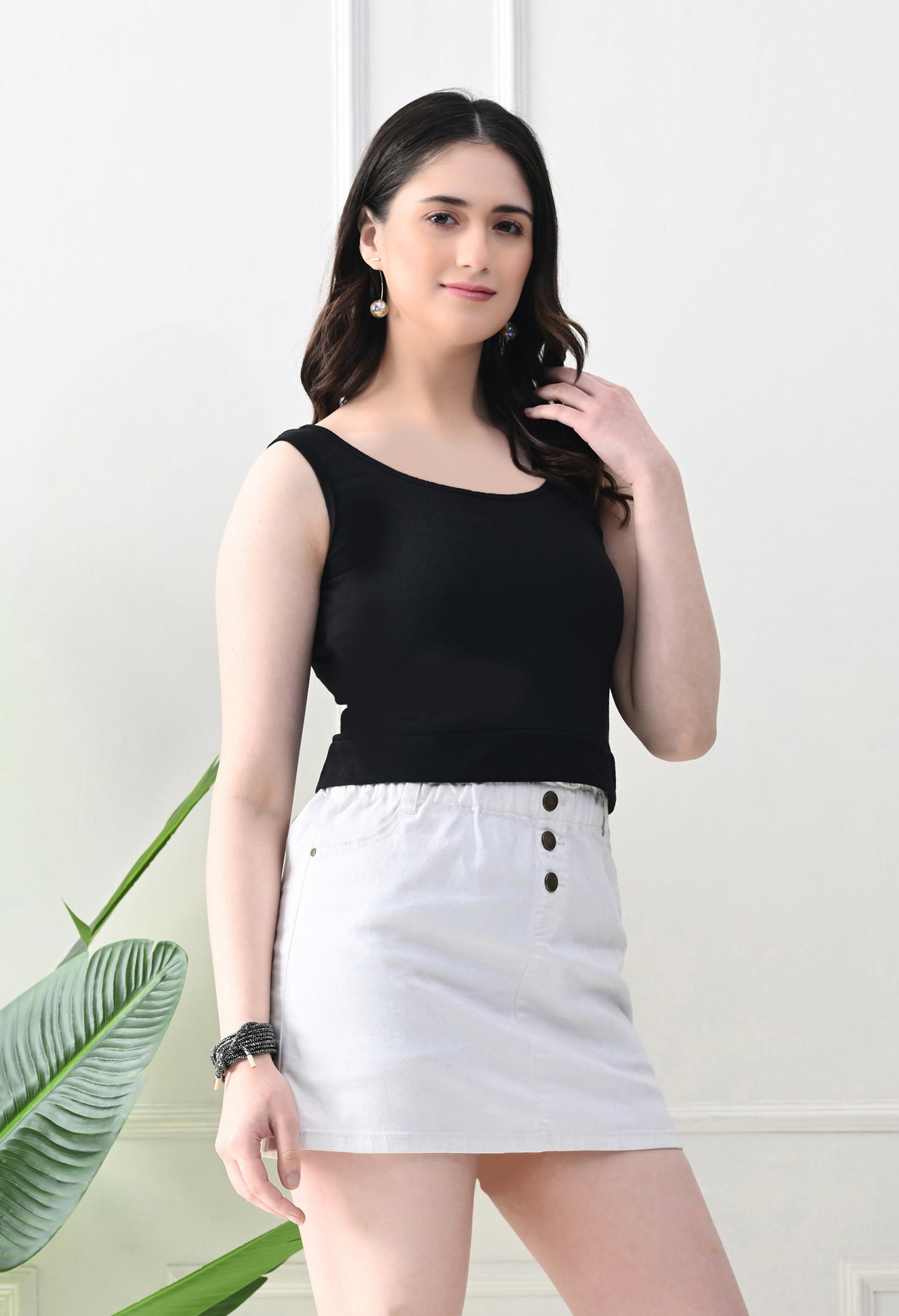 Midnight Muse Classic Tank Top – Black
