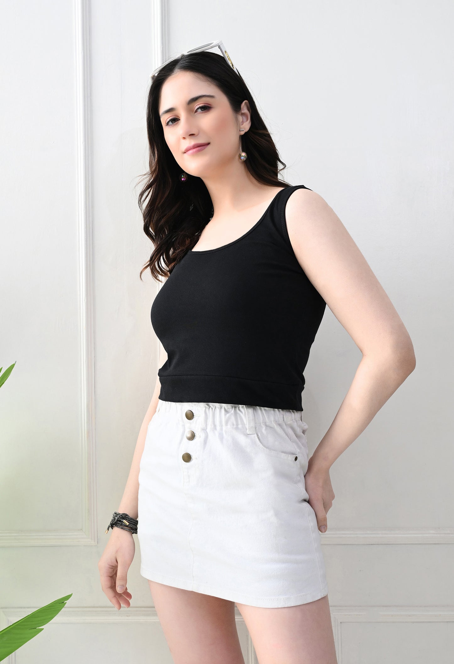 Midnight Muse Classic Tank Top – Black