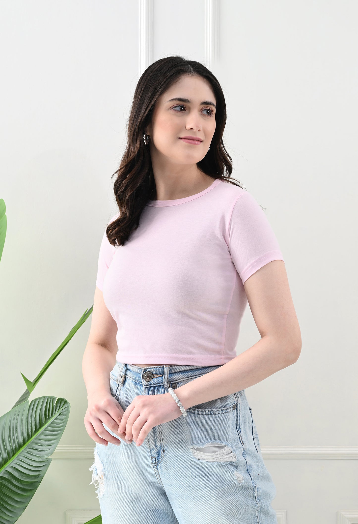 Cotton Candy Classic Tee – Baby Pink